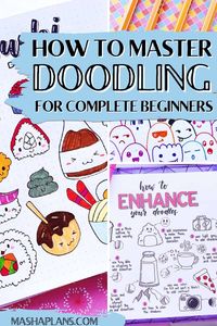 Want to explore your creative side? Learn how to doodle with this simple beginner's guide. We make doodling easy and fun with step-by-step instructions for Easy Doodles For Beginners. Whether you're picking up a pen for the first time or looking to relax while creating something beautiful, this is the perfect way to get started. Click now and start your Doodle For Beginners adventure today!