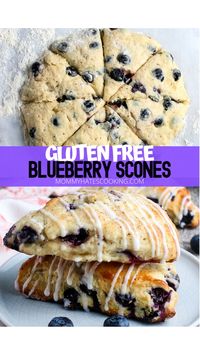 Make delicious Blueberry Scones that are easy to make gluten-free too!