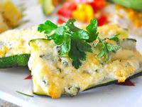 Grilled Zucchini with Parmesan