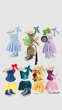 #disney#princesses#disneyprincesses#halloween#costume#costumes#halloweencostumes#matching