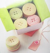 Cute as a Button Cookies