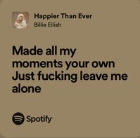 happier than ever - billie eilish