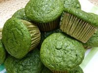 Green muffins! Healthy (uses spinach not food dye) and yummy! Kids love em. Saint Patrick's Day food