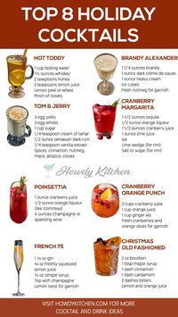 Not sure which cocktails to serve at your next holiday party? Our curated list of the 8 Best Classic Holiday Cocktails simplifies your planning by offering tried-and-true festive drinks that are easy to make and guaranteed to impress your guests. Save this pin for holiday parties and enjoy these holiday drinks!