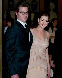 Chris Pine & Anne Hathaway at The 54th Annual ACE Eddie Awards on February 15, 2004 in Los Angeles, California