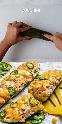 23 reviews · 35 minutes · Gluten free · Serves 2 · These Tuna Melts Zucchini Boats are the healthier and lighter version of the classic tuna melt recipe. They are a delicious low carb recipe that’s perfect for a light lunch or brunch.