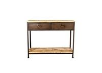 Mansu Iron & Mango Wood Console Table