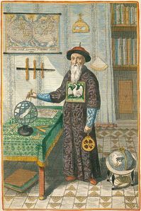 German Johann Adam Schall von Bell were sent to China as Jesuit missionaries by the Catholic Church. He donned Qing Dynasty robes, observed Chinese ritual, and lived a Chinese lifestyle. (Nishanshaman/Wikipedia)