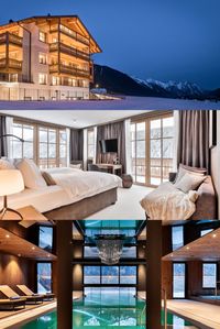 Chalet Lena provides you with an ultimate luxury ski retreat in the quiet district of Nasserein, St Anton. #stanton #luxurytravel #privatetravel #austrianalps #luxurychalet #privatepool #bedroominspiration