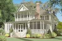 Country Living with Porches Galore! - 130042LLS | Architectural Designs - House Plans