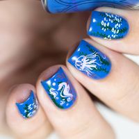 Whats Up Nails - A019 Beach Mode Stamping Plate