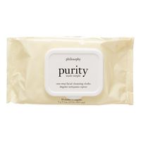 Free 2-day shipping on qualified orders over $35. Buy ($15 Value) Philosophy Purity Made Simple One-Step Facial Cleansing Makeup Remover Wipes, 30 Ct at Walmart.com