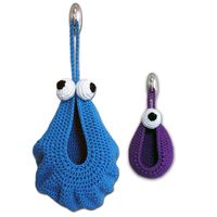 Crochet Pattern Hanging Monster Basket Crochet Pattern