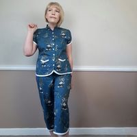 Sewing a Gift to Myself : the Piccadilly Pyjamas by Nina Lee