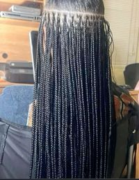 extra small knotless braids