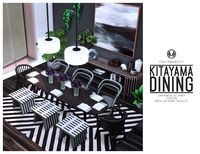 Simsational Designs: Kitayama Dining - Japanese-Scandi Fusion with 26 New Objects