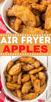 Air Fryer Apples Recipe - Eating on a Dime