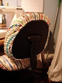 Pamelaquilts: How to Slipcover Your Office Chair