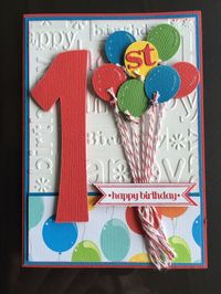 Image result for first birthday card boy