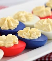 Get your 4th of July party started off right with these festive 4th of July appetizers. From healthy fruit trays to easy dips, there are plenty of 4th of July food ideas that are perfect for a crowd. There are sweet and savory 4th of July appetizer ideas to choose from.