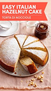 Italian hazelnut cake is easy to make, yet tastes elegant, rich, hearty, and comforting. Great on its own, but just fantastic with a spoonful of homemade gelato or chocolate hazelnut spread.