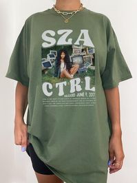 SZA Ctrl Unisex T-Shirt, SZA Hoodie, Sza Ctrl Fan Shirt, Sza Good Days Sweater The unisex heavy cotton tee is the basic staple of any wardrobe. It is the foundation upon which casual fashion grows. All it needs is a personalized design to elevate things to profitability. The specialty spun fibers provide a smooth surface for premium printing vividity and sharpness. No side seams mean there are no itchy interruptions under the arms. The shoulders have tape for improved durability. .: 100% cotton