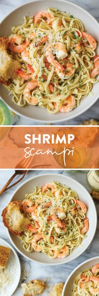 Shrimp Scampi - You won’t believe how easy this comes together in just 15 minutes – perfect for those busy weeknights!