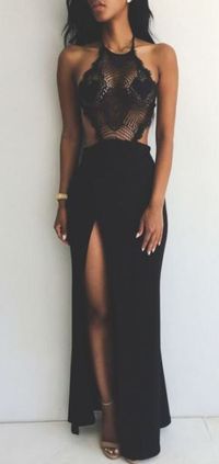 Sheer and lace on sexy dresses show off tons of skin and have the ultimate sex appeal!