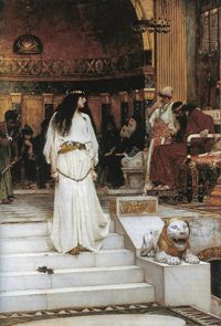 Mariamne Leaving the Judgement Seat of Herod