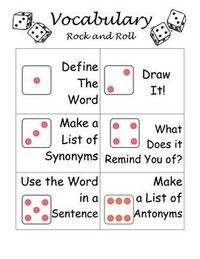 Vocabulary Activity