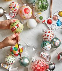 How To Make Painted Ornaments