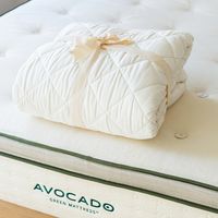 Organic Mattress Cover & Pad Protector | Avocado Green Mattress