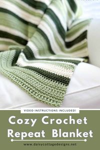 Discover the joy of crocheting your own cozy quick blanket with this simple and fun tutorial! Follow the easy steps, complete with photos and video guides, to create a beautiful crochet blanket that can be your perfect project companion in no time!