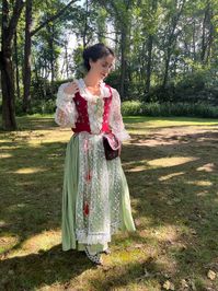 Gotland Folk Dress Swedish Traditional Dress Scandinavian - Etsy