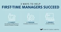 Center for Creative Leadership on LinkedIn: "Most new managers don't get the support they need. Here's how your organization can empower them: https://bit.ly/2YfycP8"