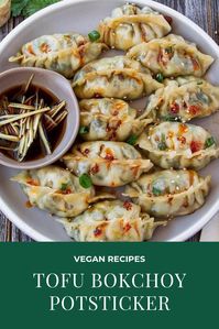 This tofu bokchoy Potstickers are a perfect vegan dimsum for you, it's healthy and delicious. here's the recipe