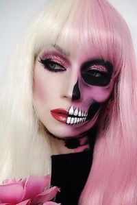 Really Cool Skeleton Makeup Ideas To Wear This Halloween ★