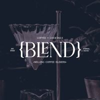 BLEND is a luxurious, rich coffee experience designed for lovers of coffee internationally. For their brand logo designs, we created custom fonts and lettering to give the brand an elevated, luxurious feel. The logo suite feature their custom wordmark, brandmark, and logo pattern from us. To work with us on custom banding like this for your business, visit our website at https://uhmo.nl/en/ or our instagram at brandingstudio_uhmo.