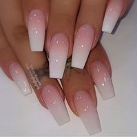 45 Latest Pink Coffin Nail Designs To Try In 2023! - alexie