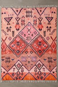 Aziza Printed Chenille Rug | Urban Outfitters