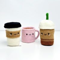 55 Breakfast Cafe Crochet Pattern Bundle EBOOK PDF Knotmonsters Amigurumi How to Beginner Easy Simple Basic Tutorial Play Food Drinks Toys - Etsy