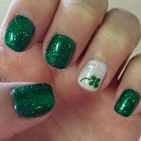 125 Best St. Patrick’s Day Nails! View them all right here -> | http://www.nailmypolish.com/st-patricks-day-nails/ | @nailmypolish