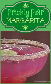 Prickly Pear Margarita Recipe, Whats Cooking America