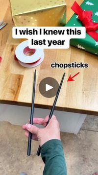 60K views · 873 reactions | How to tie a double bow #bow #wrapping #Christmas #crafts #gifts | Liz & Jeff