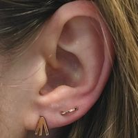 NYC Piercing Trends - Cool Earring Combinations Photos