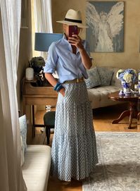 WIW - All The Blues | My Midlife Fashion