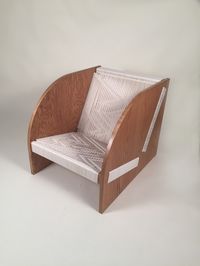 Freya Lounge Chair designed by Kate Casey of Peg Woodworking