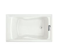 Buy the American Standard 2771.V002.020 White Direct. Shop for the American Standard 2771.V002.020 White Evolution 60" Acrylic Soaking Bathtub with Reversible Drain and save.