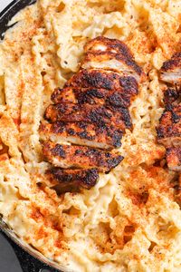 Blackened Cajun Chicken Alfredo - Bad Batch Baking - Restaurant Copycat Recipes & Family Favorites