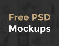 Popatrz na ten projekt w @Behance: „Free PSD Mockup Bundle” https://www.behance.net/gallery/30301249/Free-PSD-Mockup-Bundle